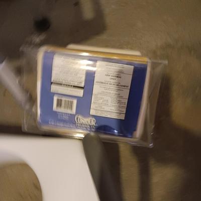 Ambulatory medical devices - boot for foot - sling - shower chair - raised toilet seat and crutches