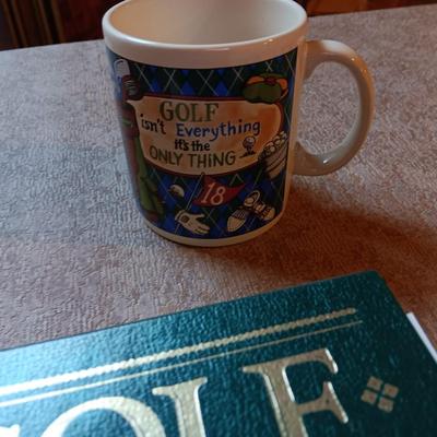 For the Golfer - tapestry - golfing books - mug and T's