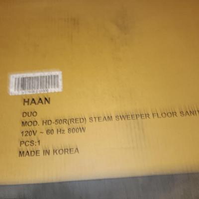 Haan Duo Steam sweeper floor sanitizer