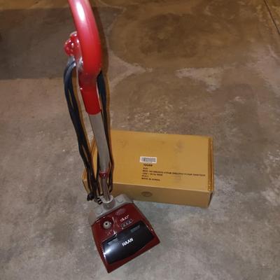 Haan Duo Steam sweeper floor sanitizer