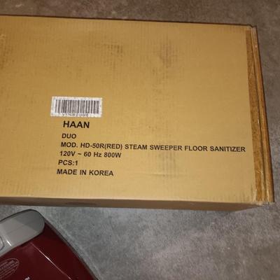 Haan Duo Steam sweeper floor sanitizer