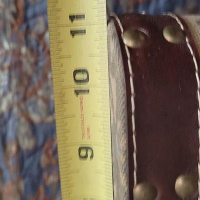 Vintage Trunk Covered by Printed Linen