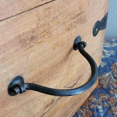 Antique Wood Spanish Chest