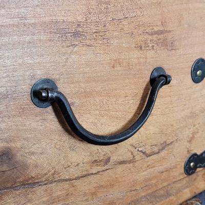 Antique Wood Spanish Chest
