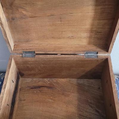 Antique Wood Spanish Chest