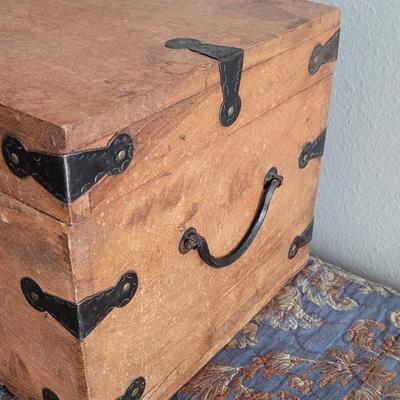 Antique Wood Spanish Chest