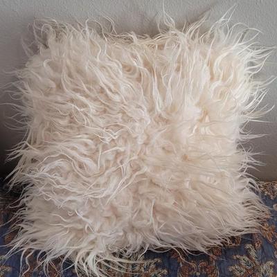 Real Sheep Skin Pillow