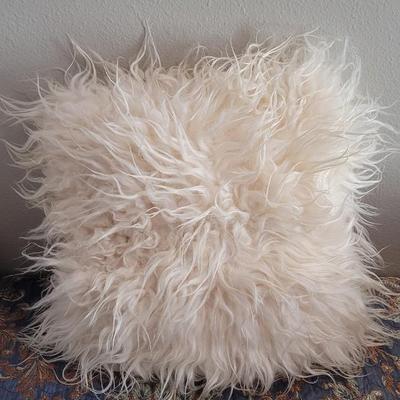 Real Sheep Skin Pillow