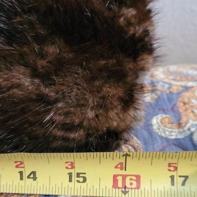 Real Fur Decorative Pillow
