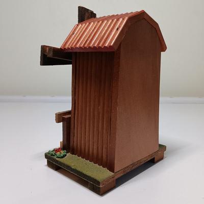 LOT 17U: 1968 ANRI Snoopy Flying Ace Music Box and Japan Made Windmill Music Box