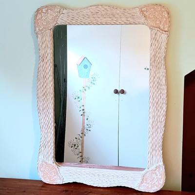 LOT 36S: Pier 1 Jamaica Collection Dresser and Mirror