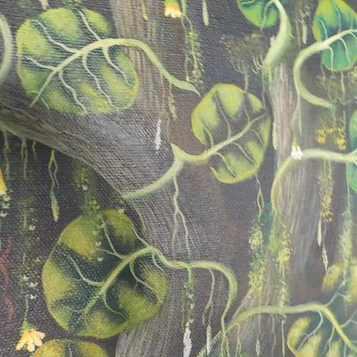 Original Oil Art "The Nesting" By Estigene. X.
