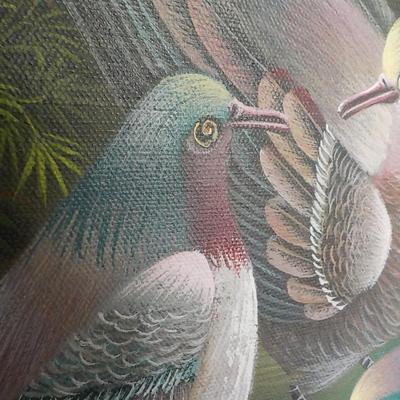 Original Oil Art "The Nesting" By Estigene. X.