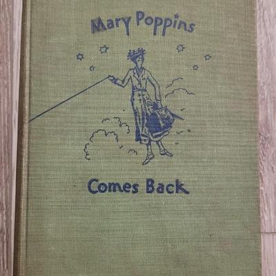 1935 1st ed. 'Mary Poppins Comes Back' by P.L. Travers