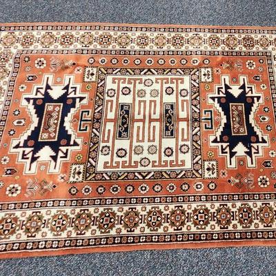 Wool Hand knotted rug
