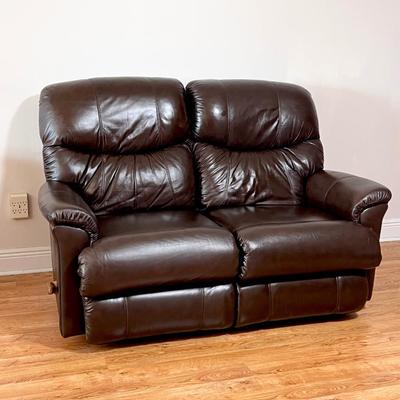LAZBOY ~ Double Recliner Leather Love Seat ~ *Read Details