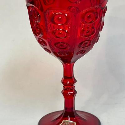 Yesteryear Ruby wine Glass by Viking