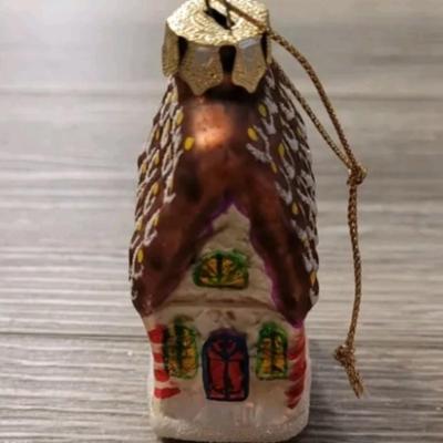 Vintage Made in Poland Glass Christmas Ornaments