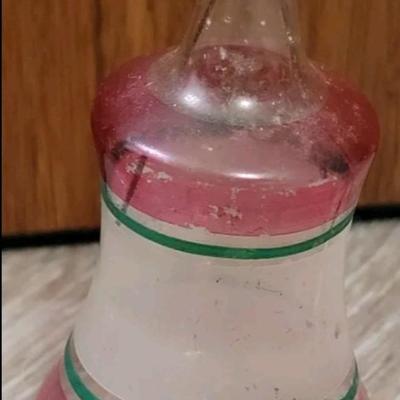 1950s Glass Bell Shaped Ornaments