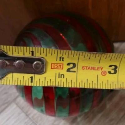 Murano Style Blown Glass Ornament