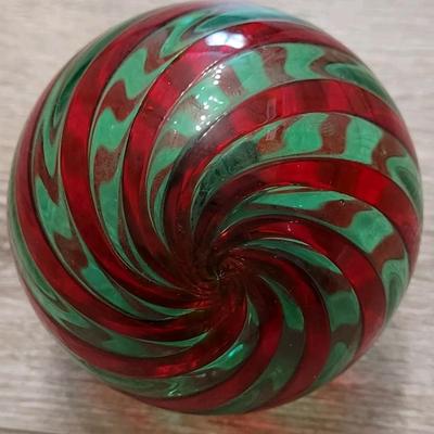 Murano Style Blown Glass Ornament