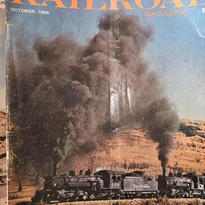Lot of vintage magazines Trains Fine Scale Modeler, Railroad Model
