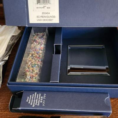 Swarovski Cleaning Kit and Crystals