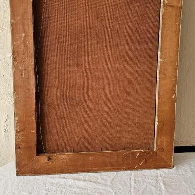 MCM Mid-century Modern Georges Braque lithograph print with vintage frame