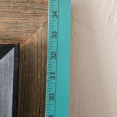 MCM Mid-century Modern Georges Braque lithograph print with vintage frame