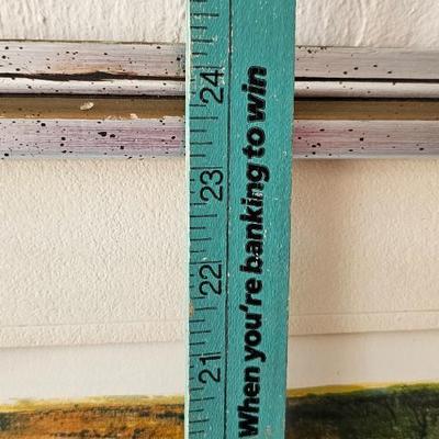 Signed and numbered lithograph print frame is 24" x 30" Artist "Hoi"