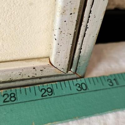 Signed and numbered lithograph print frame is 24" x 30" Artist "Hoi"