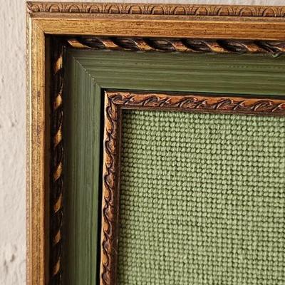 Large Vintage Needlepoint of flowers