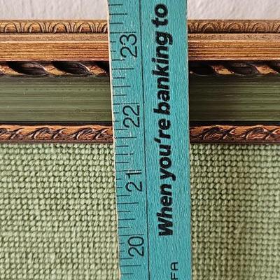 Large Vintage Needlepoint of flowers