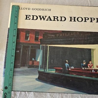 Library of American Art: Edward Hopper by Lloyd Goodrich large coffee table book