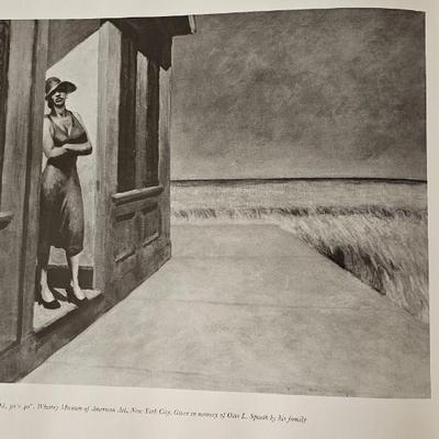 Library of American Art: Edward Hopper by Lloyd Goodrich large coffee table book