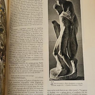 3 Vintage books Lot The New Yorker Album of Drawings, Frank Lloyd Wright, The History of Art