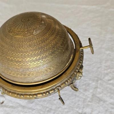 Antique Brass Butter dish