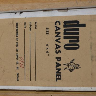 Three Framed Paintings (3)