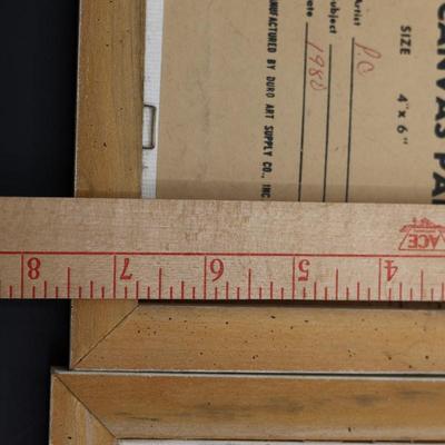 Three Framed Paintings (3)