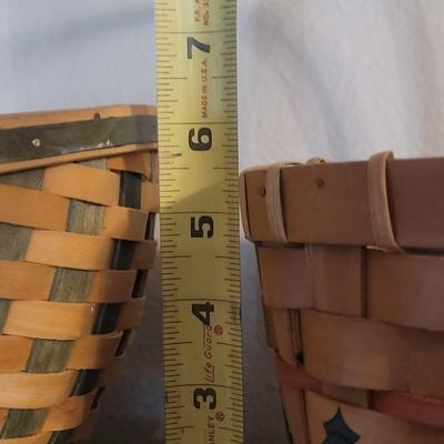 (2) Woven Baskets