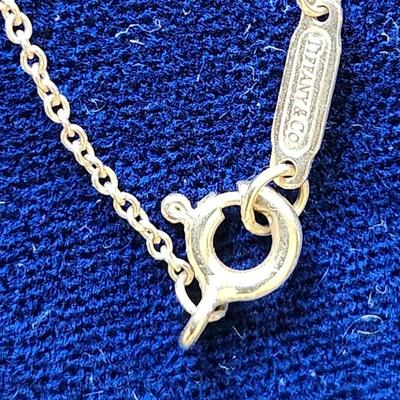 Tiffany& CO. MOP Heart Necklace