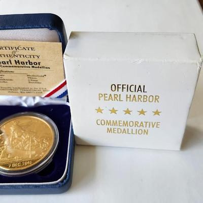 Pearl Harbor Medallion