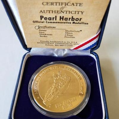 Pearl Harbor Medallion