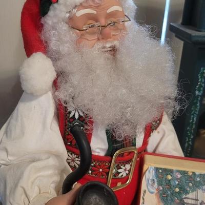 Vintage Animated Santa