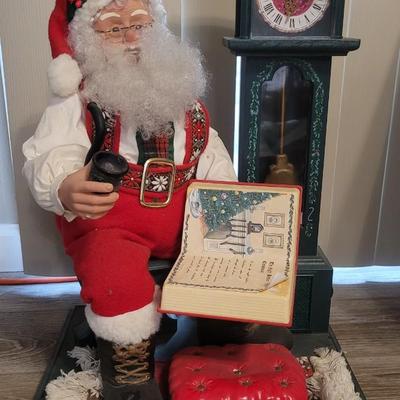 Vintage Animated Santa