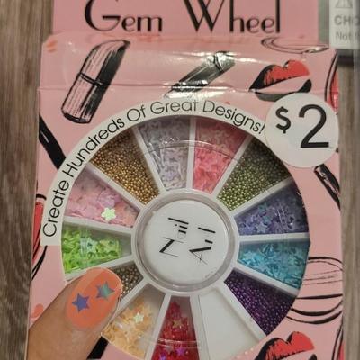 New in the Box Faux Fingernails, Nail Stickers, and Nail Adornment Set