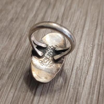 Native American Sterling & Turquoise Ring