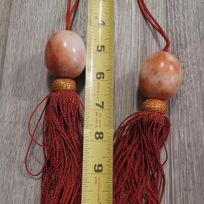 Large Kimono Tassels with Sunstones