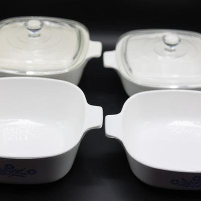 CORNING WARE Casserole Dishes (5)