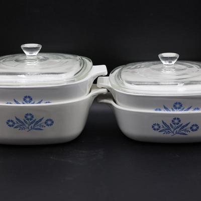 CORNING WARE Casserole Dishes (5)